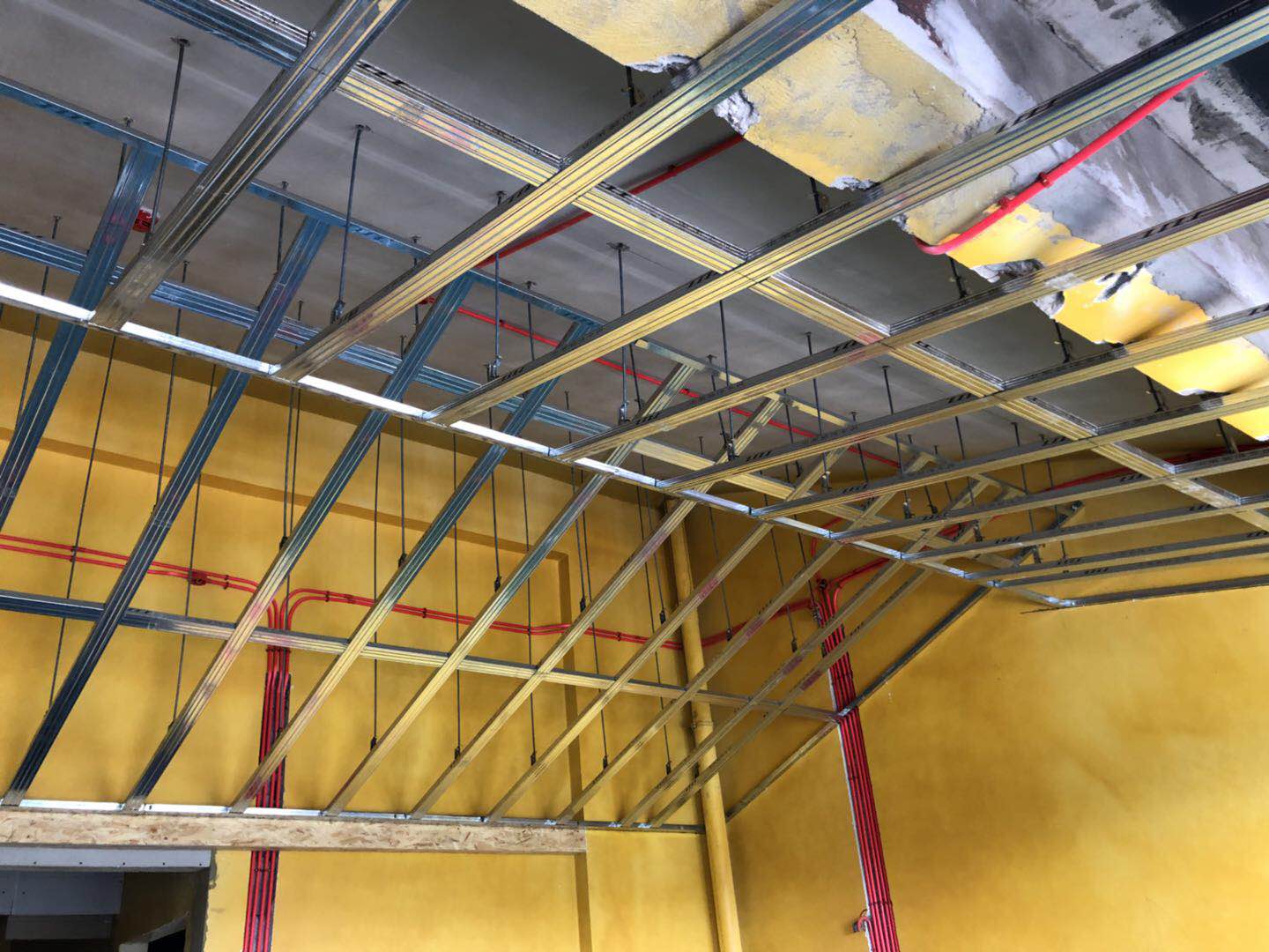 中策装饰施工工地